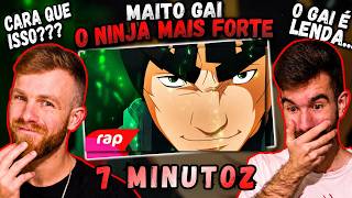 Might Guy Rap (Naruto) - THE STRONGEST NINJA | NERD HITS | REACT