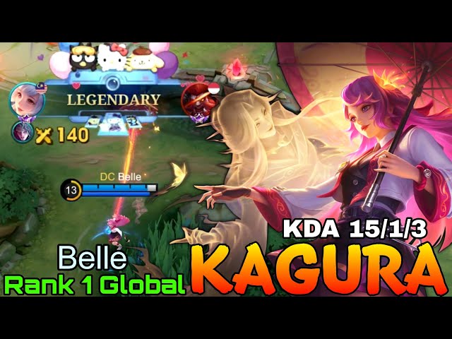 Legendary Kagura Show No Mercy - Top 1 Global Kagura by Belle - Mobile Legends class=