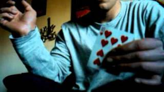color change, card toss, magic