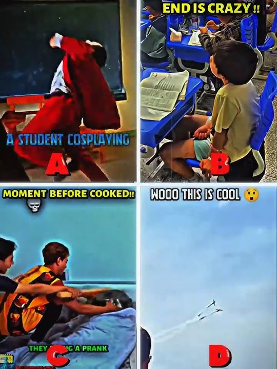 Watch in Loop.. 💀 A, B, C or D?