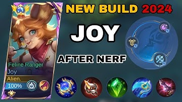 HOW TO PLAY JOY AFTER NERF? AGAINTS FULL HERO CROWD CONTROL (Best build joy 2024)