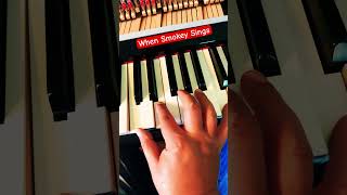 When Smokey Sings #pianonotes Play Along!