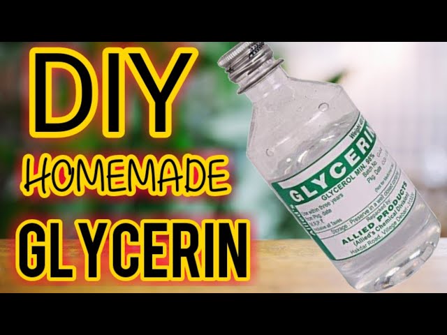 How to make Glycerine at home/Homemade glycerine/diy glycerine/Rose  glycerine/Glycerine making at 🏠 