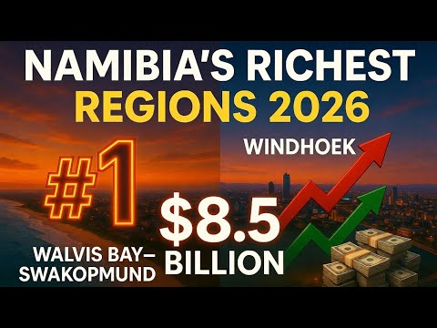 7 Richest Cities in Namibia 2026 | Their Resources and GDP
