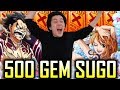 500 GEMS 4 YEAR ANNIVERSARY SUGOFEST | One Piece Treasure Cruise | 4周年スゴフェス