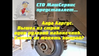 видео: Замена рулевого наконечника, без последующей регулировки схождения. Лада Ларгус картинка: Замена рулевого наконечника, без последующей регулировки схождения. Лада Ларгус
