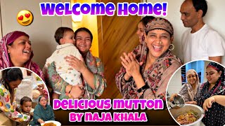 Welcome Sara, naja khala &amp; Khalu 😍  | new Ghar ka kaam kab khatam hoga ? 🥺 | Recipe