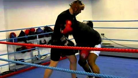 Neil Perkins and Pele Reid Sparring