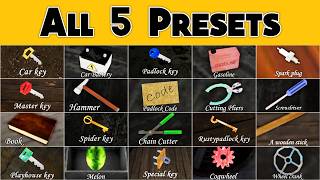 How to Find EVERY Item in Granny 1.8 | All 5 Presets Walkthrough