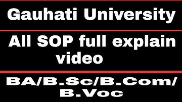 3rd semester super SOP & special instructions- BA/B.sc/B.com/B.Voc 3rd semester OTB Examination 2021