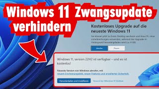 windows 11 zwangsupdate verhindern ganz einfach bei windows 10 bleiben