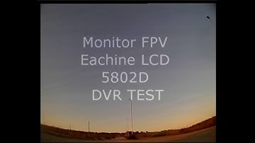 Eachine LCD 5802D video