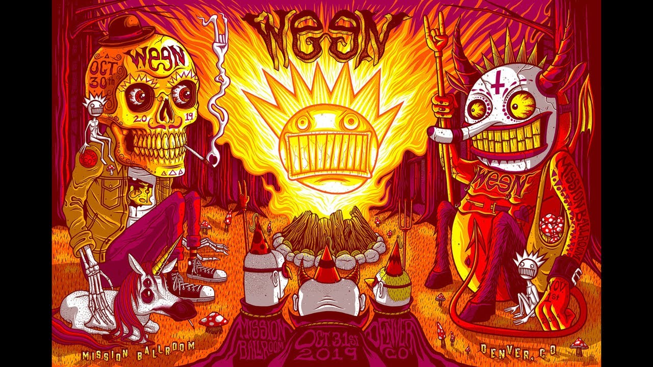 Ween (10/30/19 Denver Mission Ballroom) Flutes of the Chi YouTube