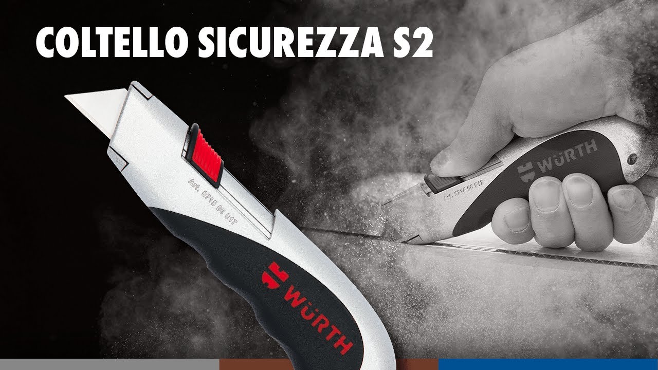 Coltelli di sicurezza rilevabili con lama retrattile automatica