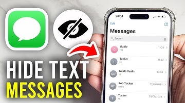 How To Hide Text Messages On iPhone - Full Guide
