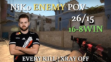 G2 NiKo 26Kills Mirage ENEMY POV | FACEIT | CSGO POV & HIGHLIGHTS 2023