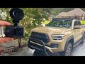 Toyota Tacoma dashcam