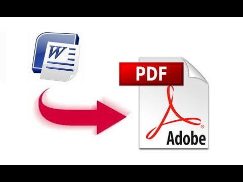 Programsız Word Belgesini PDF&rsquo;ye Çevirme