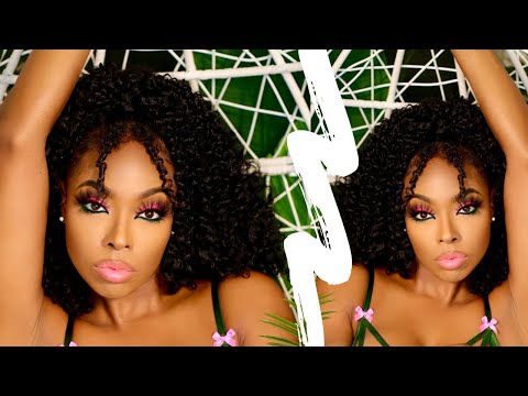 $20 NATURAL Protective Style: Half Ponytail Up-Down Unit from Amazon | Ktura Kay