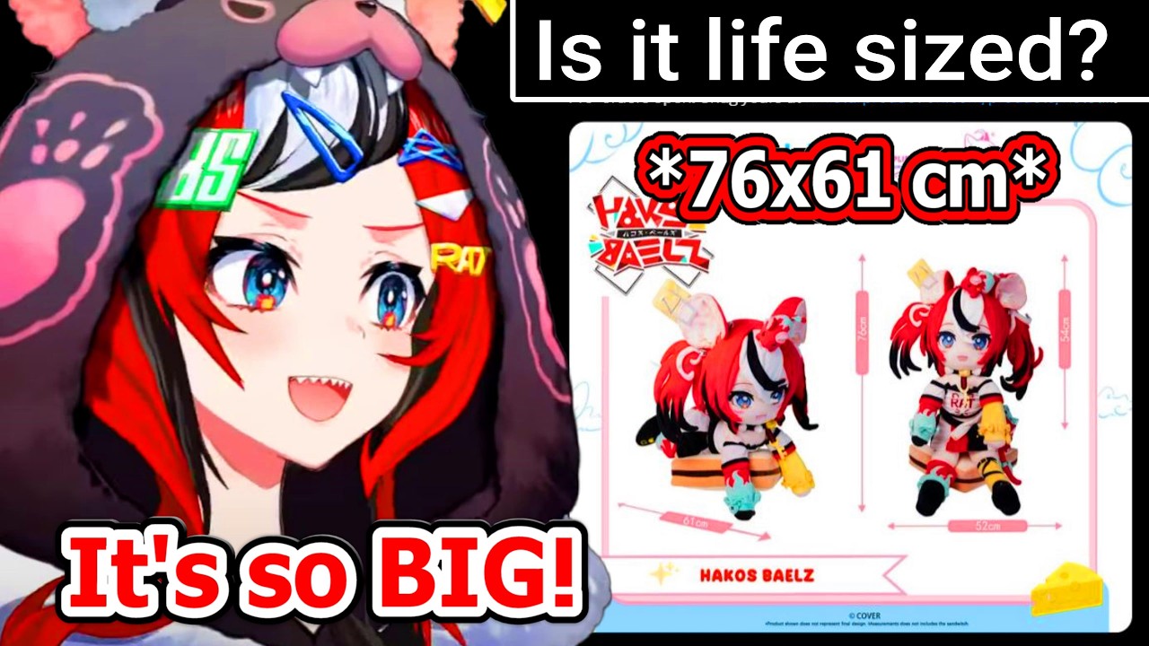 Finally, a Life Sized Bae Plush