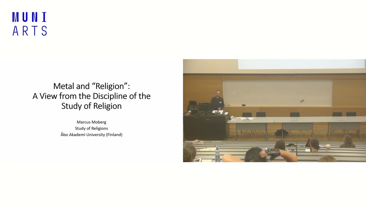 Marcus Moberg: "Metal and “Religion”: A View from the Discipline of the Study of Religion"