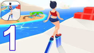 Dancing Heels - Gameplay Part 1 All Levels Walkthrough (Android, iOS)