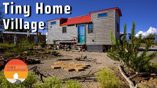 A Truly Affordable Tiny Home Community! Tiny Houses, Skoolies \& RVs