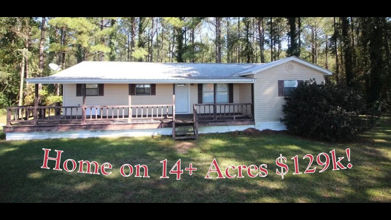 5 Homes $129K & Less on 2.5+ acres w/ Low Taxes!