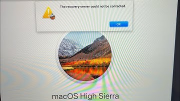 How to fix "The recovery server could not be contacted". Error  Mac Os easy steps for solution.
