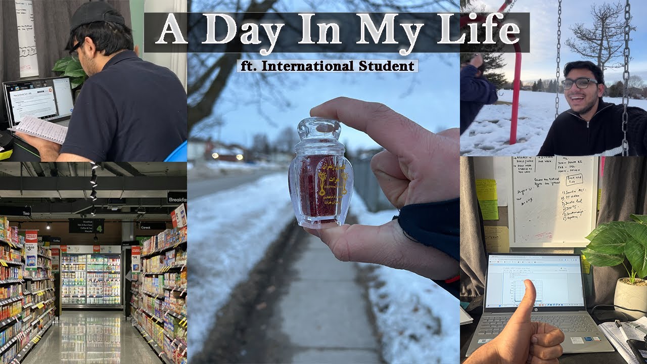 A Day in My Life as an International Student 🎓 in Canada 🇨🇦 | Raw ...