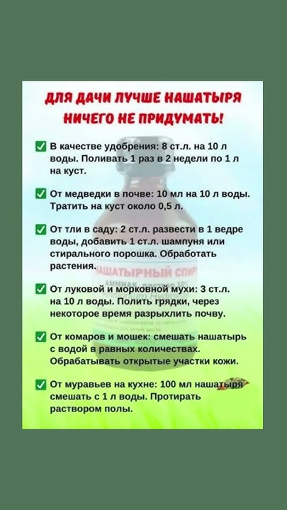 Нашатырь для дачи #назаметку #полезнознать #полезныесоветы #польза # ...
