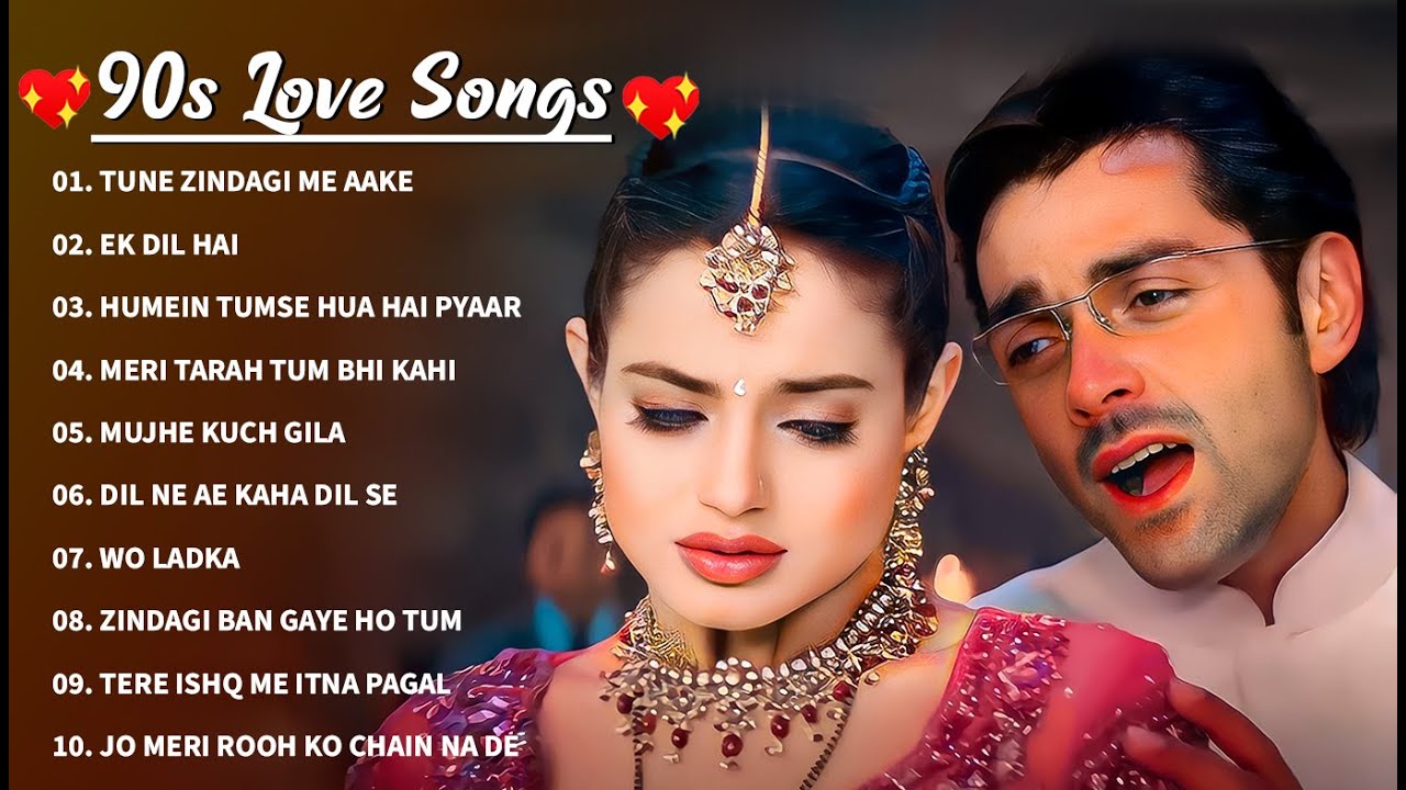 90S Love Hindi Songs  90S Hit Songs  Udit Narayan Alka Yagnik Kumar Sanu Lata Mangeshkar