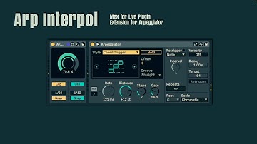Arp Interpol | Max for Live Device Extension for Ableton