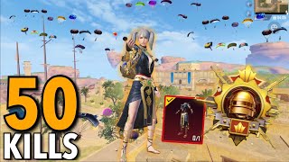 50 KillsNEW BEST AGGRESSIVE RUSH GAMEPLAY with WARRIOR OF NUT SETPUBG Mobile