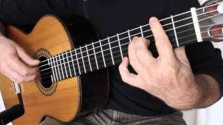 Cry me a River (Julie London) fingerstyle guitar cover chords