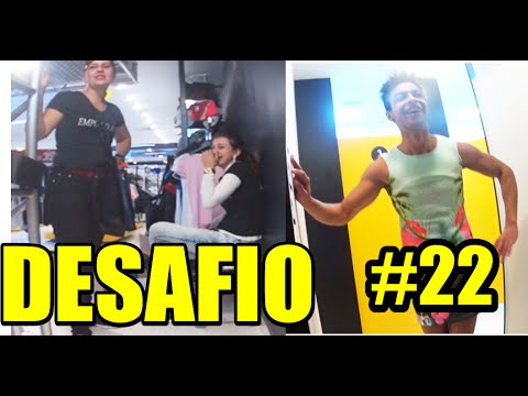 VESTINDO ROUPA FEMININA NA LOJA DESAFIO #22