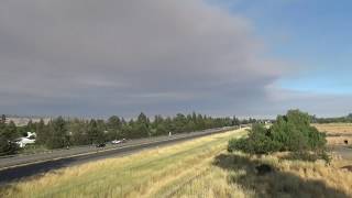 6/30/2018 wildfire smoke seen from petaluma ca