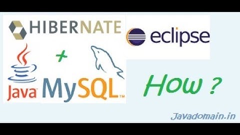 Hibernate Tutorial For Beginners | Example to Create the Hibernate Application in Eclipse Neon