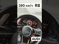 AUDI R8 280 + KMH #automobile #audi #audir8
