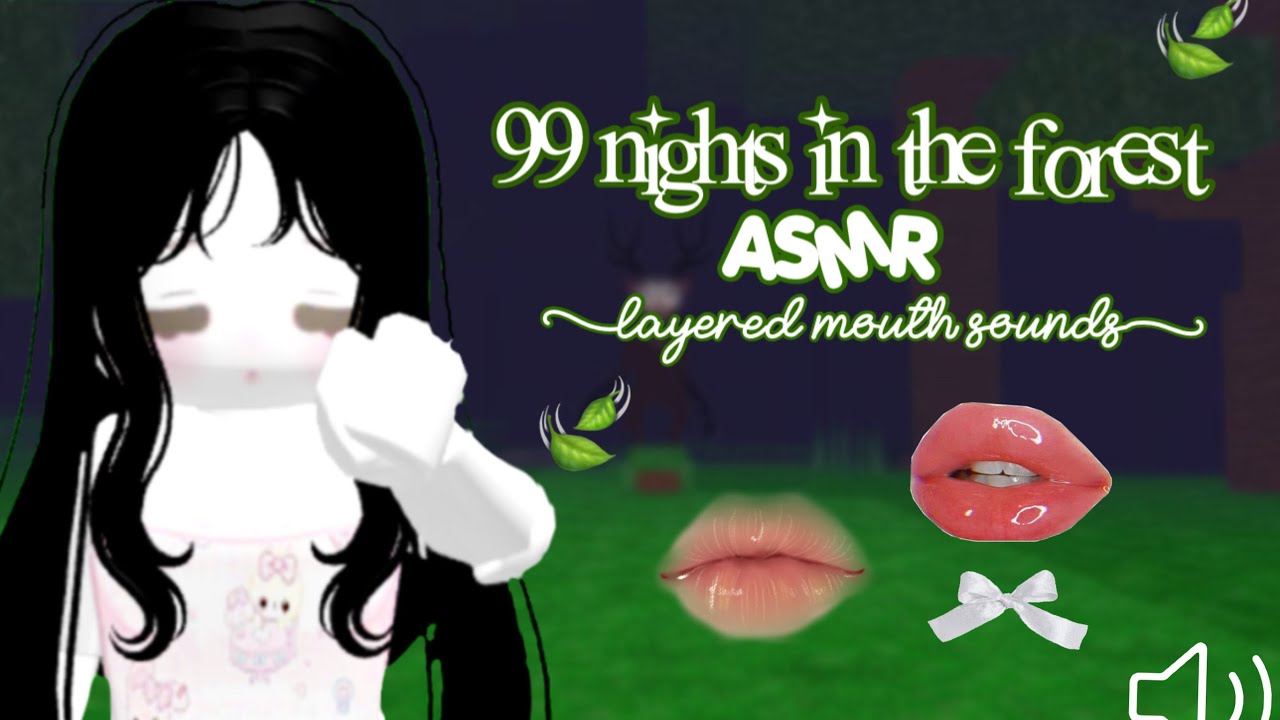ROBLOX ASMR ♡￼ 40 Minutes Of Lofi Layered Mouth Sounds￼ ૮ ․ ․ ྀིა tongue flutters and mouth sounds
