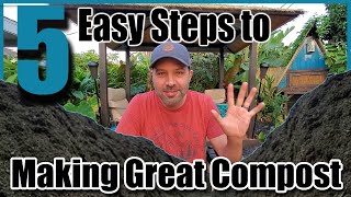 In this video i cover the best ingredients for compost (also listed
below), creating a good environment bacteria, insects and microbes
that break dow...