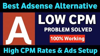 High CPM Google AdSense Alternative Ad Network In 2023 | Monetize Blog Without Adsense