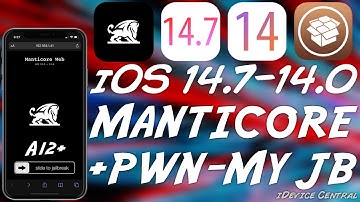 iOS 14.7 / 14.6 / 14.0 JAILBREAK News (A12+): PwnMy (Safari Jailbreak) + Manticore Update & Research