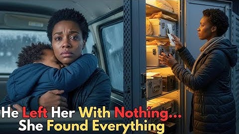 A DIVORCE HOMELESS MOM WON A MILLIONAIRE STORAGE UNIT- HER LIFE CHANGES IN ONE NIGHT