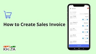 How to create or generate Sales Invoice In Bharat Khata screenshot 4