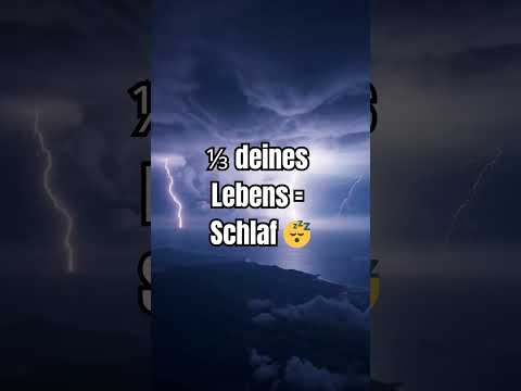 Du verschläfst 25 Jahre deines Lebens 😳⏳