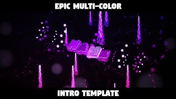 || Epic Multi-color Intro Template! || Tried new text, you like? || SkooArtz ||