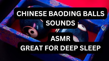 Chinese Baoding Balls Sounds - ASMR - Great for Sleep and relaxation
