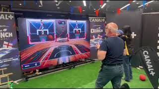MUR LED INTERACTIF BASKET