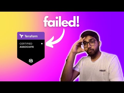 how i passed the terraform associate certification in 2 weeks after failing it